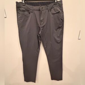 English Laundry Men’s Gray Slim Fit Stretch Chino Pants Casual‎ Dress 36x34